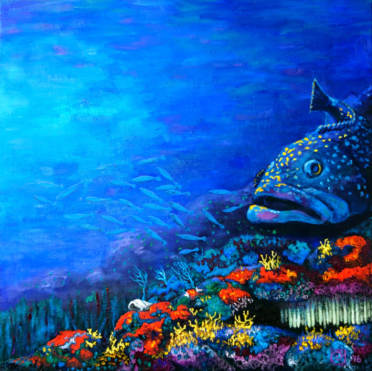 ENCUENTRO, 100x100cm, (2016)